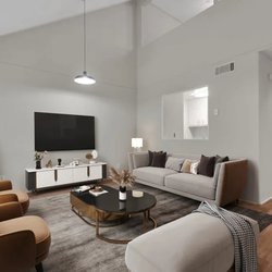 living room at Briarcliff located in Milledgeville, GA